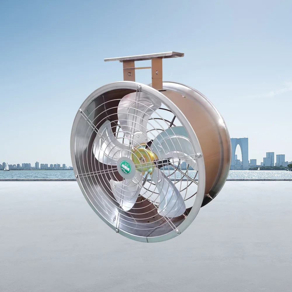 Bracket-Mount Circulation Fan for Greenhouses - Sailair